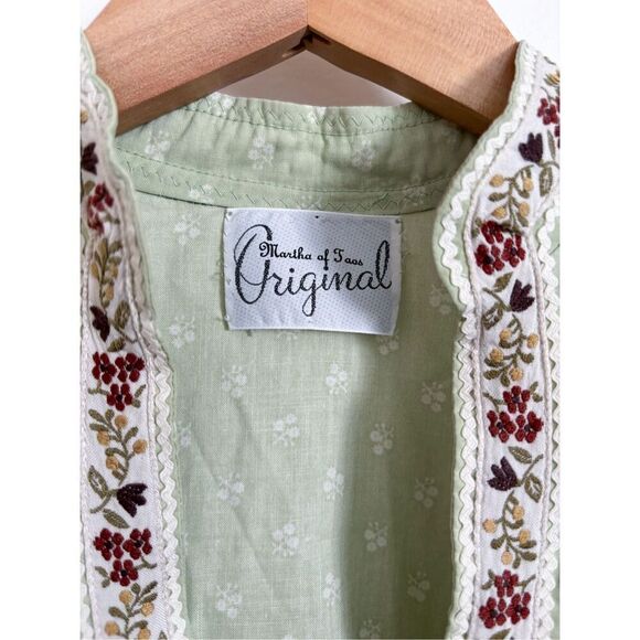 Martha of Taos Original 1960s/ 1970s blouse size Medium - Picture 3 of 11